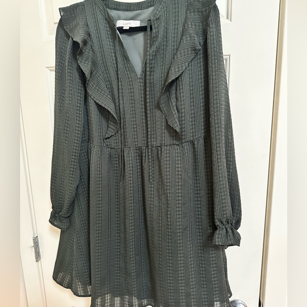 Loft Long Sleeve Dress